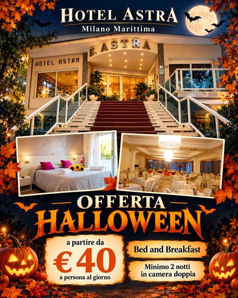 Offerta Halloween 2026 a Milano Marittima